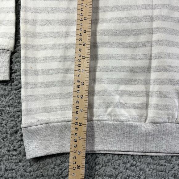 VINTAGE DUKE BLUE DEVILS SWEATSHIRT USA MADE ADULT XL STRIPED PULLOVER 80s 90s - Picture 7 of 10